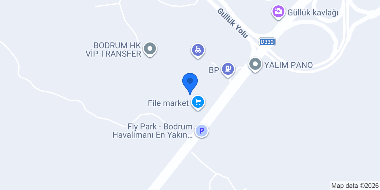 Bodrum Oto Kiralama Havalimanı Şube konumu
