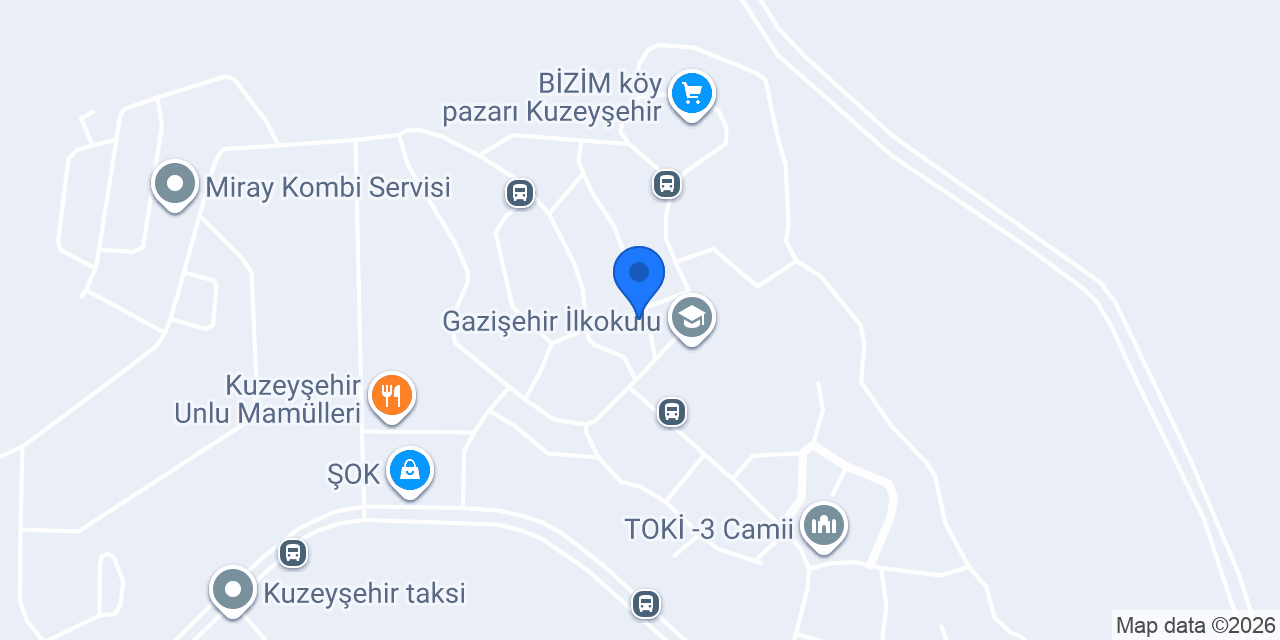 Kuzeyşehir Anahtarcı Çilingir Ferhat konumu