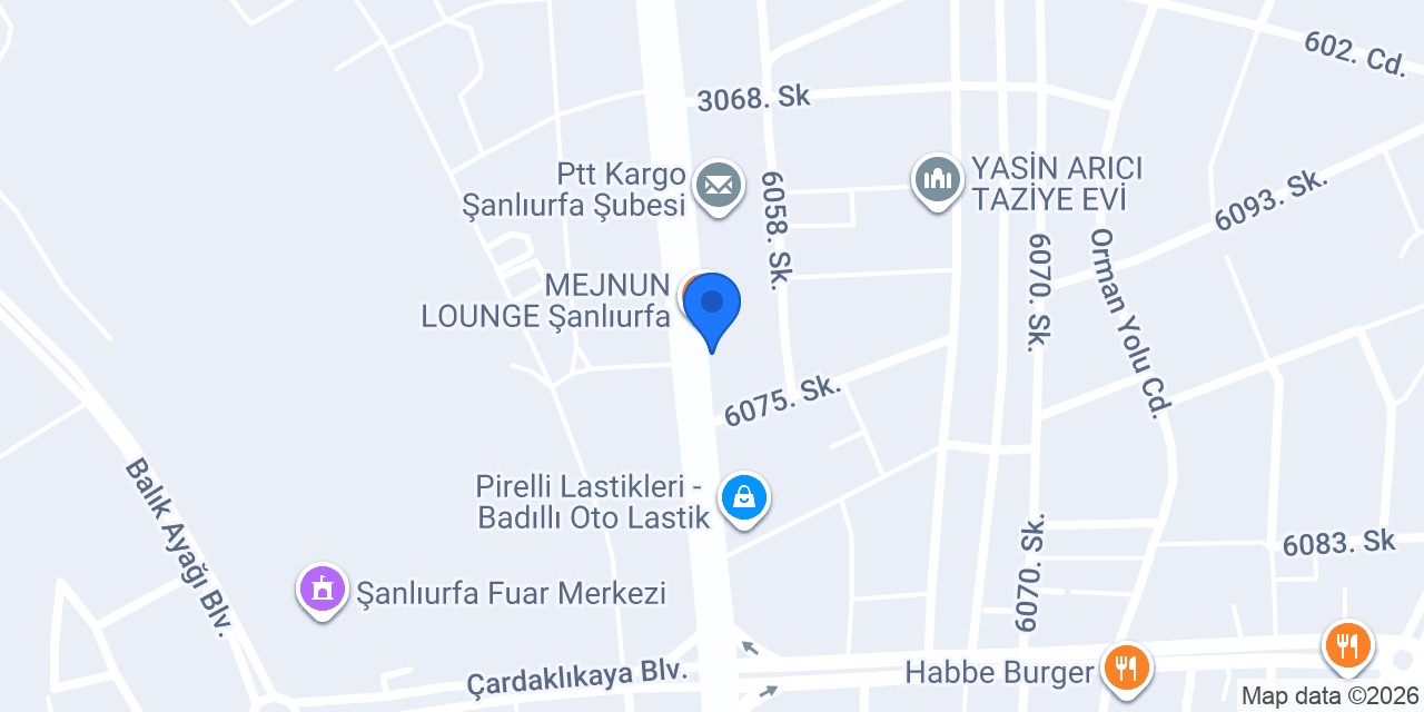 Nill's Mobilya | Şanlıurfa konumu