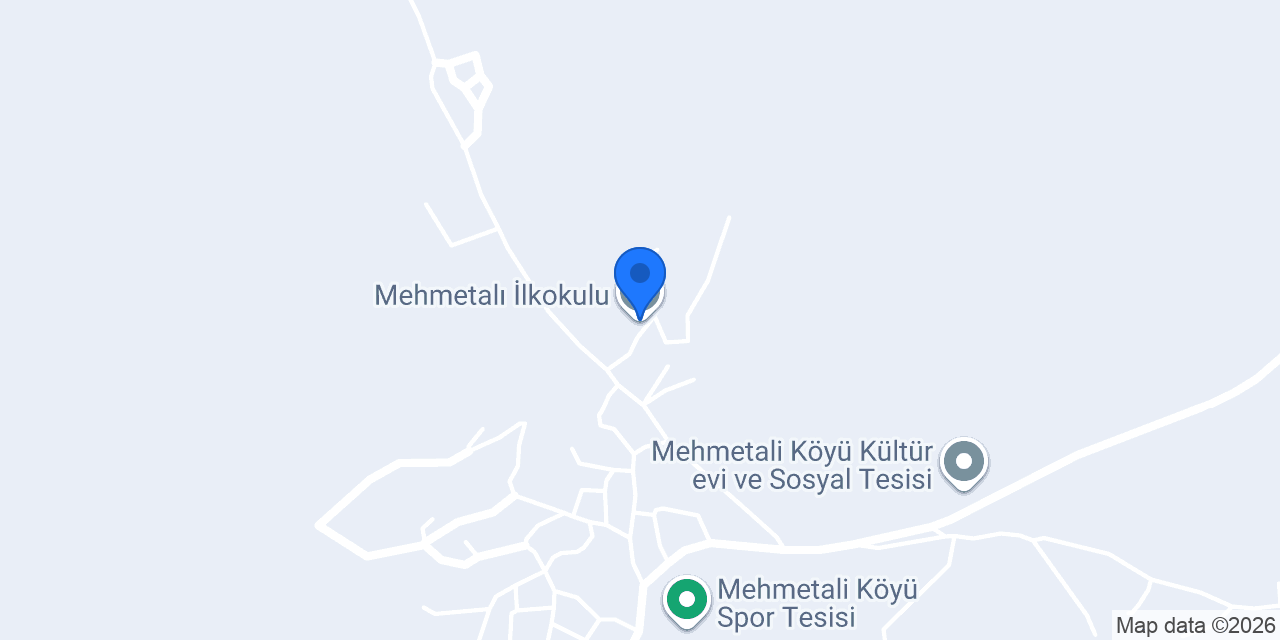 Mehmetalı İlkokulu konumu