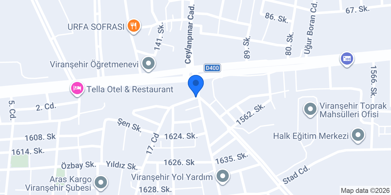Viranşehir savaş taksi konumu