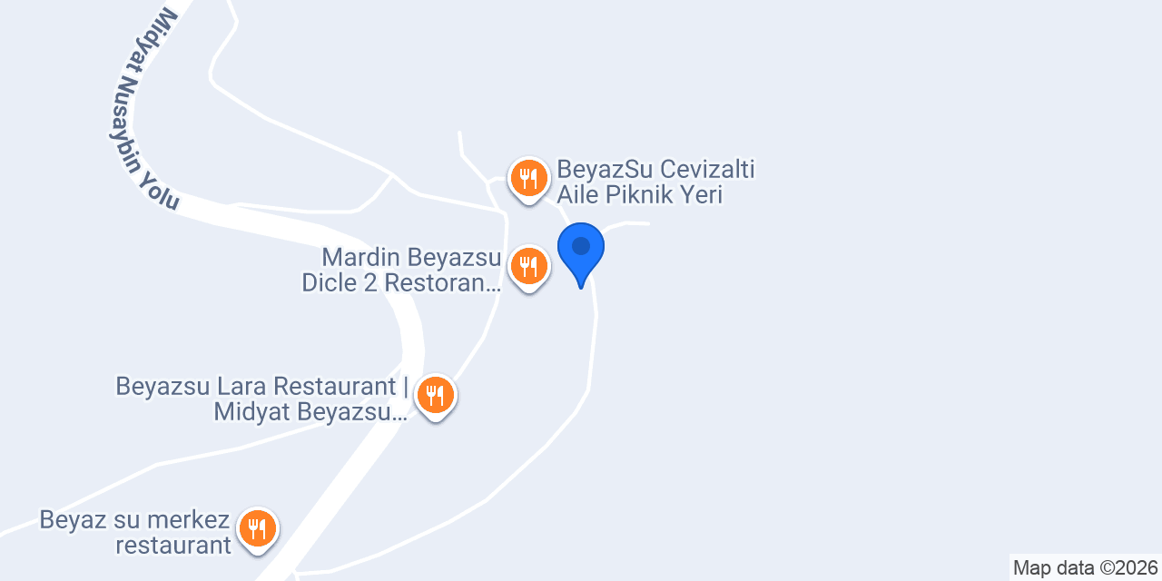 ROZA BEYAZSU RESTAURANT konumu