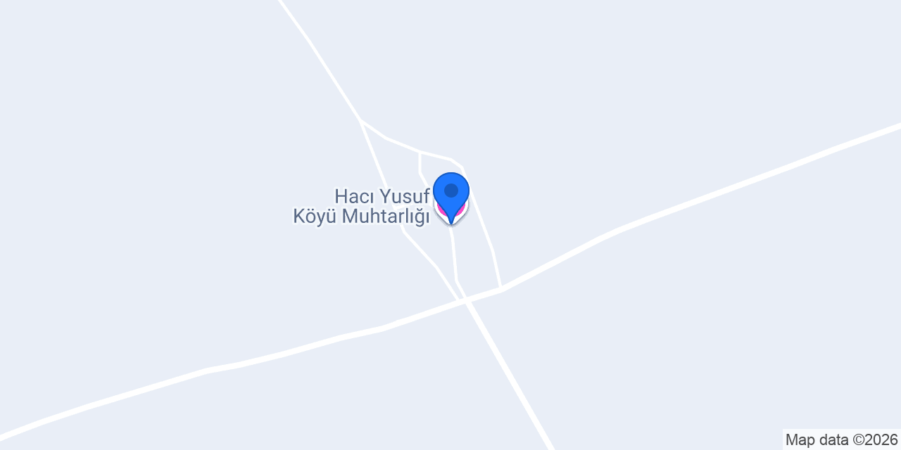 Hacı Yusuf Köyü Muhtarlığı konumu