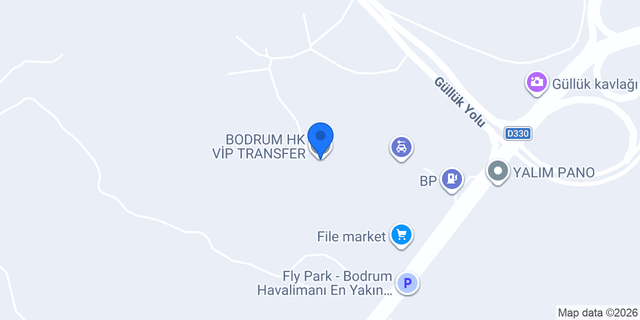 BODRUM HK VİP TRANSFER konumu