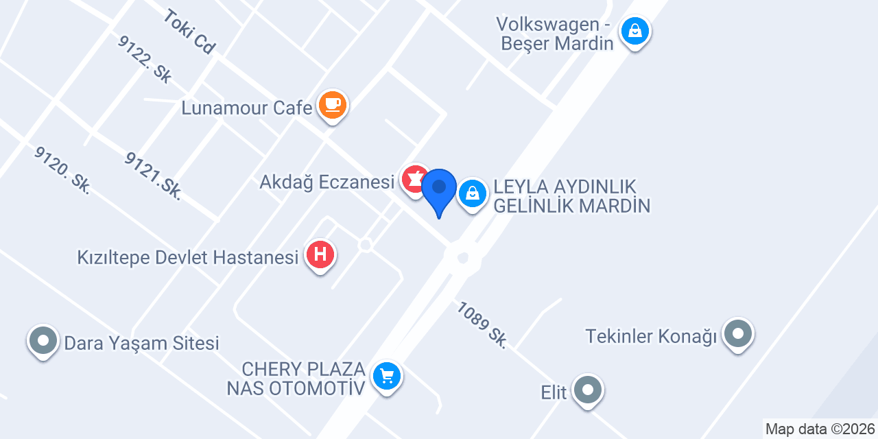 KIZILTEPE OPTİK /GÖZLÜKÇÜ konumu