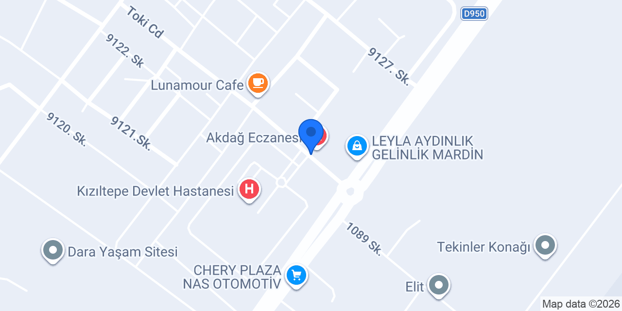 İbni Sina Eczanesi konumu