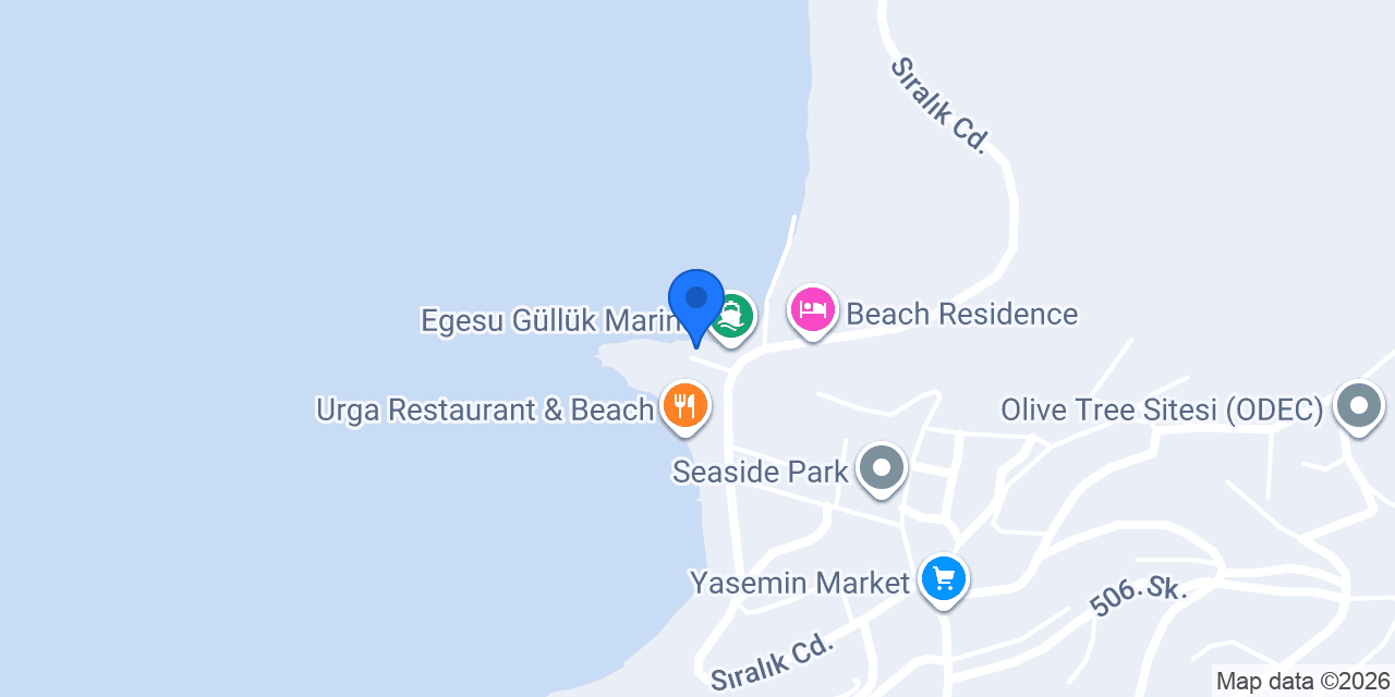 Egesu Marina Guest House konumu