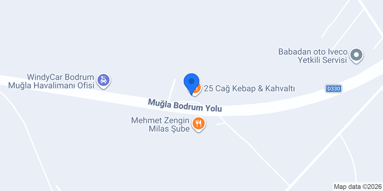 Kayseri Mantı Evi konumu