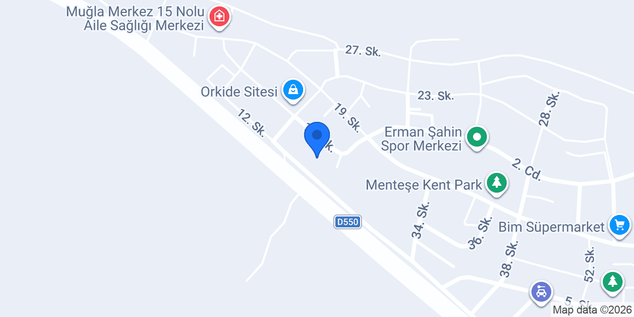MUĞLA TİCARET BORSASI konumu