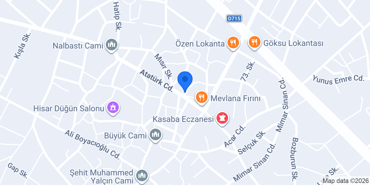 ORTAK LEZZET RESTORUANT konumu