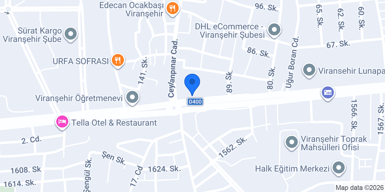 Dostlar Kebap konumu
