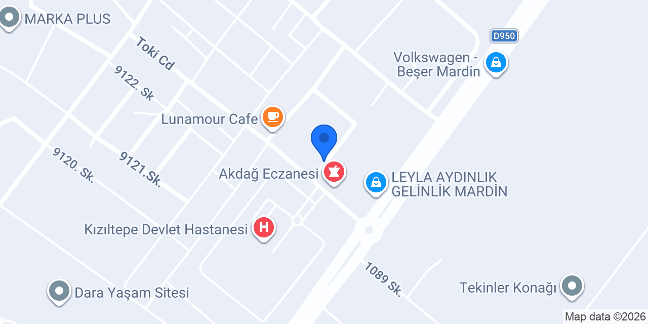 Mardol İşitme Merkezi konumu
