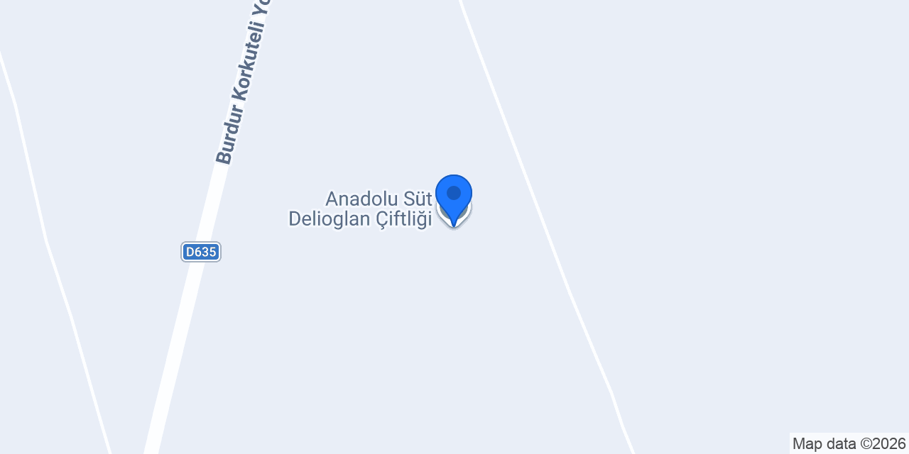 Anadolu Süt Delioglan Çiftliği konumu