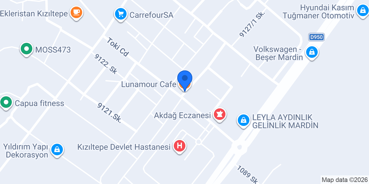 Lunamour Cafe konumu