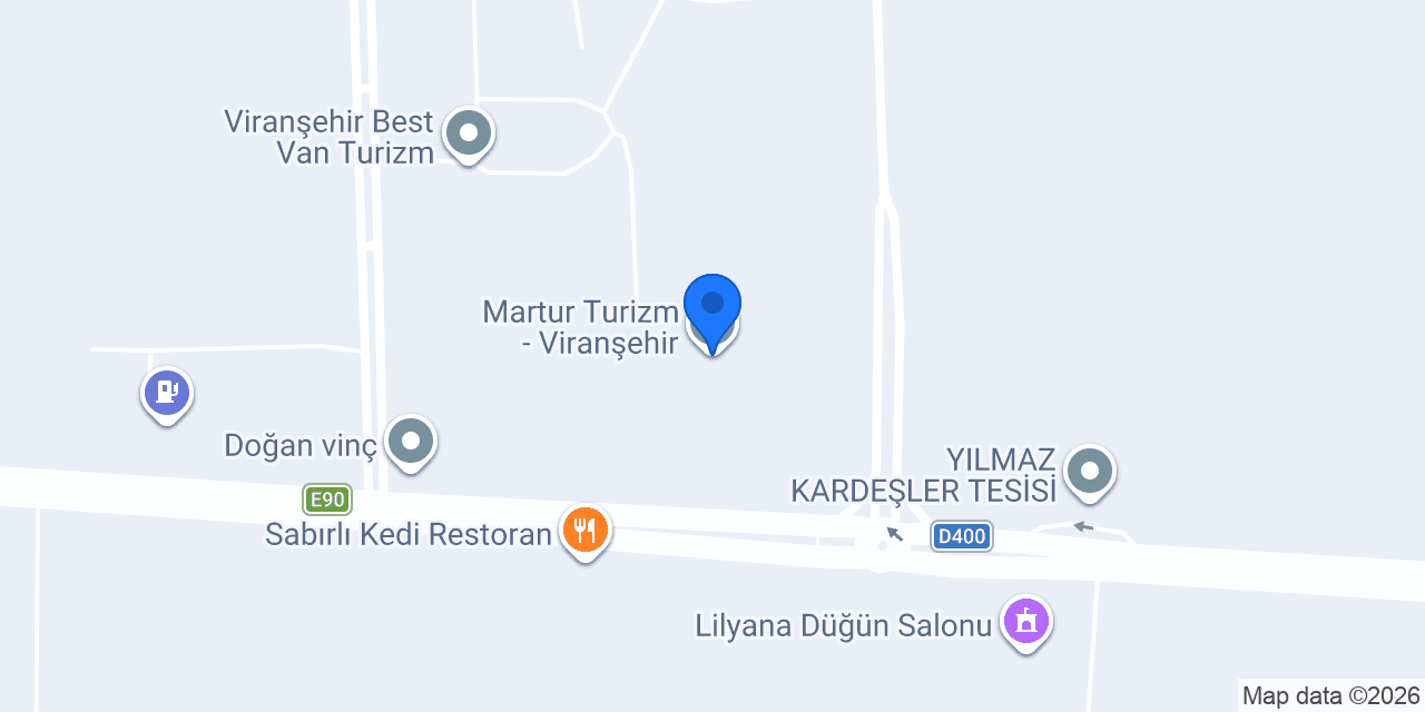 Martur Turizm - Viranşehir konumu