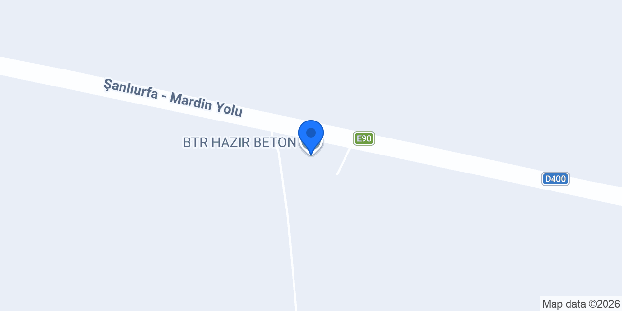 BTR HAZIR BETON konumu