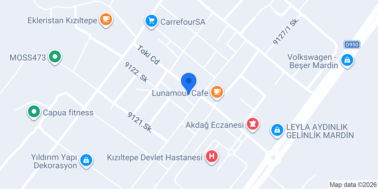 Nimora Coffee & Bakery konumu