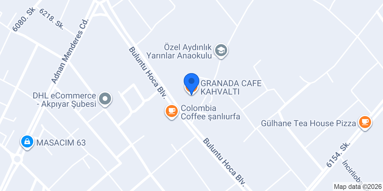 GRANADA CAFE KAHVALTI konumu