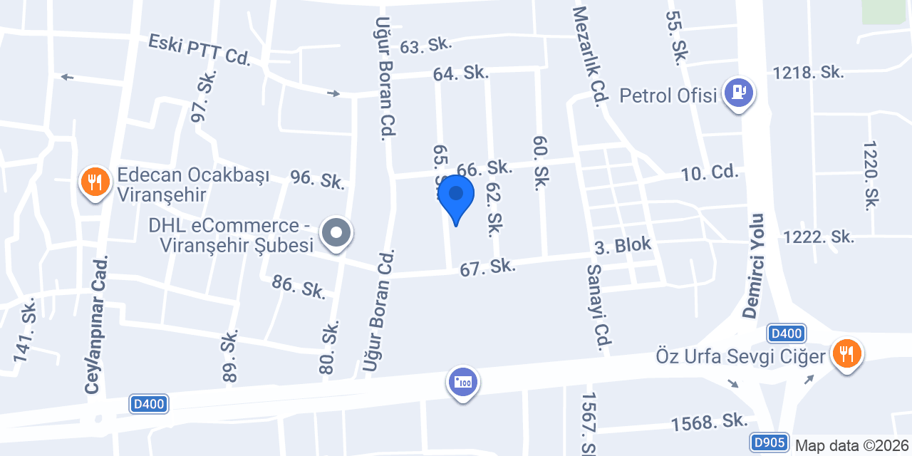 Viranşehir lastik yol yardımı konumu