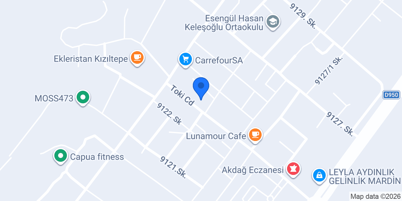 Sevda İlhan Diş Kliniği konumu