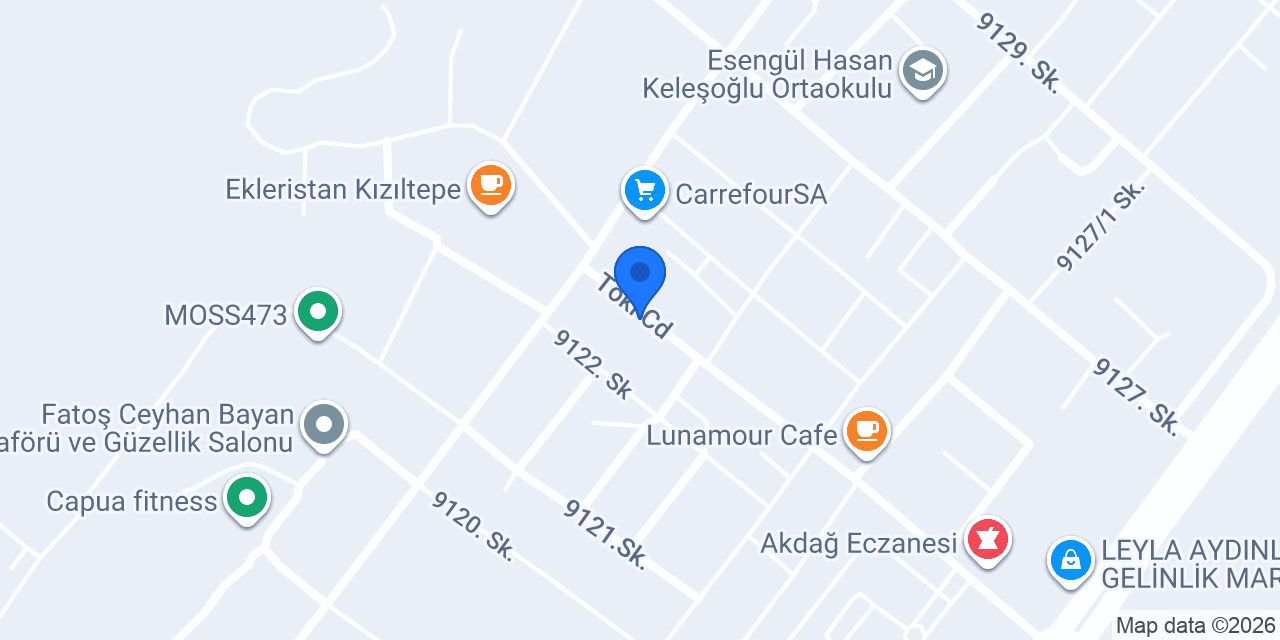 Blue Cafe Mardin konumu