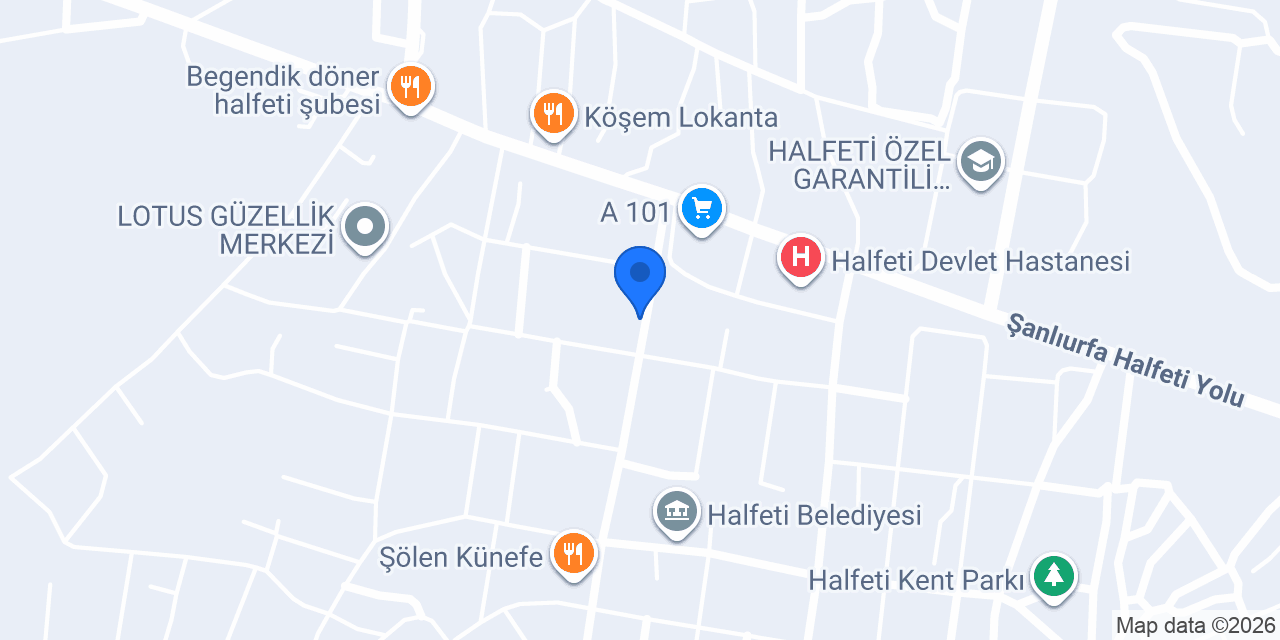 Eczane Sürücü konumu