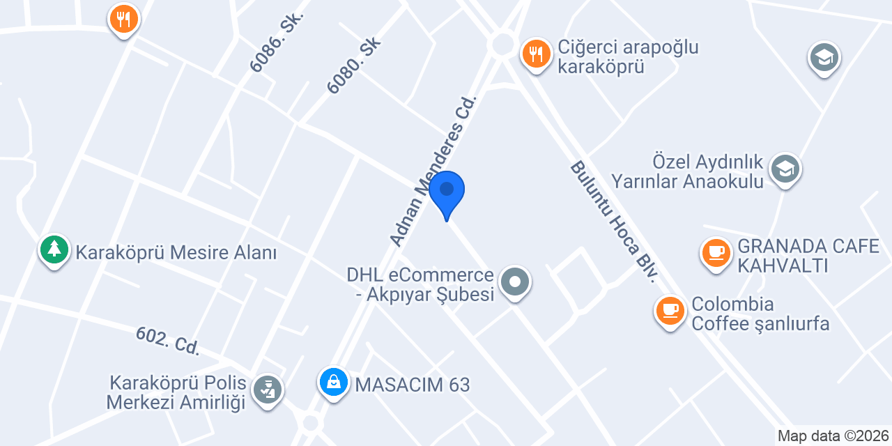 Karaköprü Fizyoterapi Uzmanı konumu