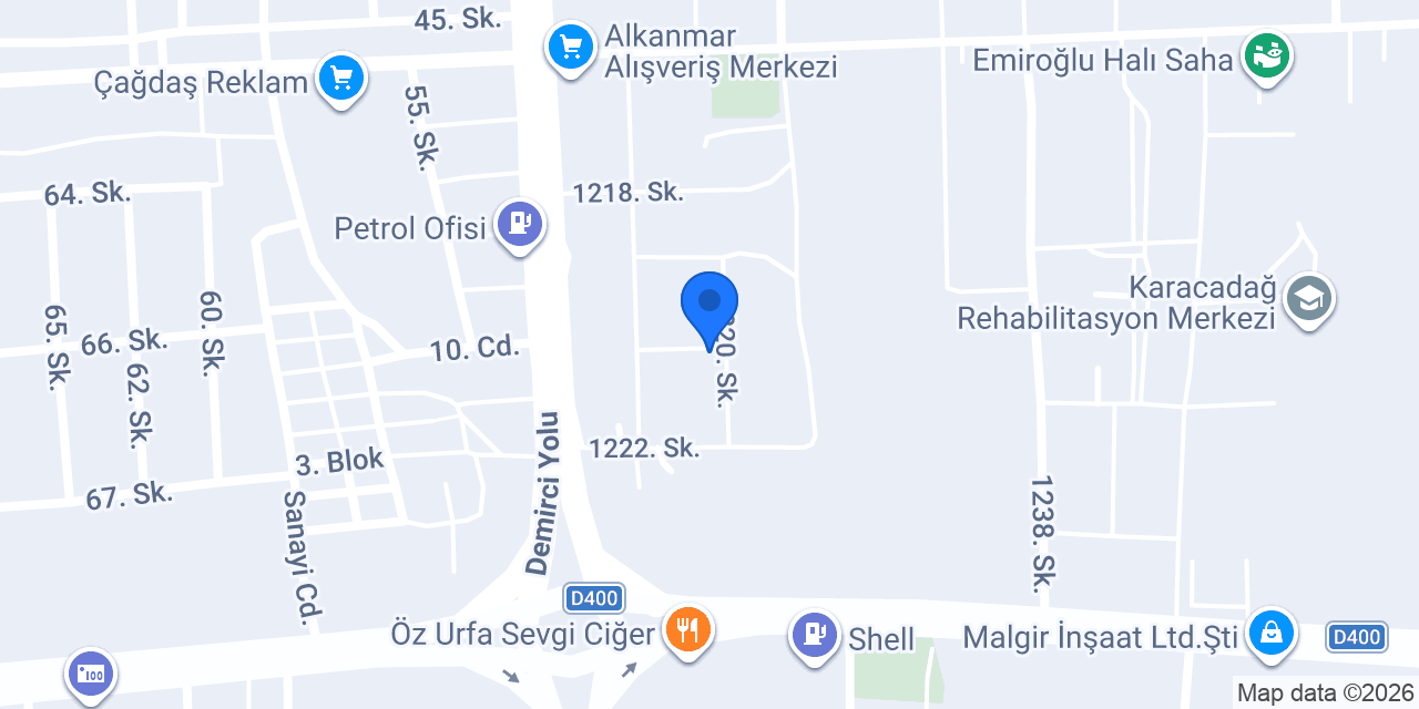 Öz Barış Döner ANTİN konumu