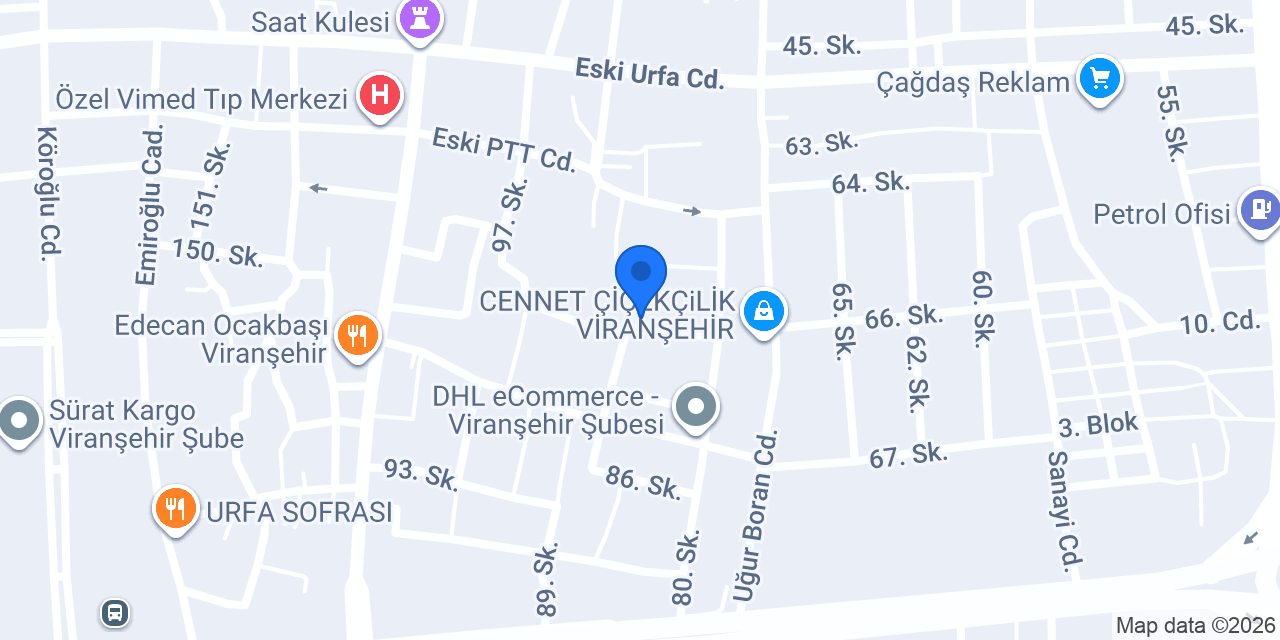 Eyfel Mühendislik &Kentsel Dönüşüm konumu