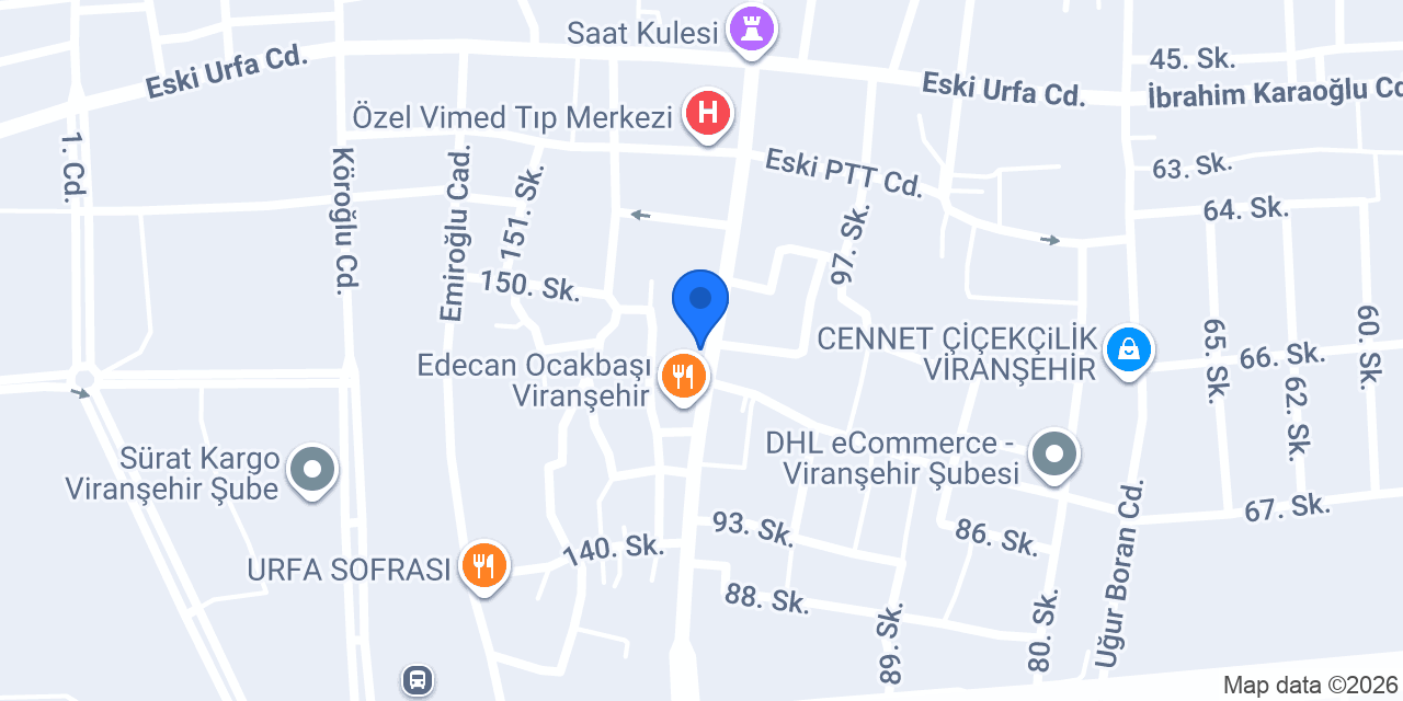 Yücel Lokantası konumu