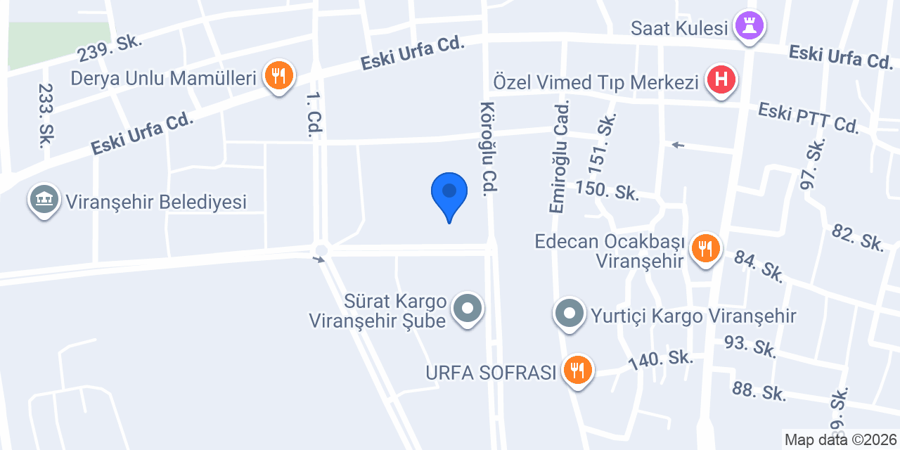 KILIÇ TARIM Limited ŞTİ. konumu