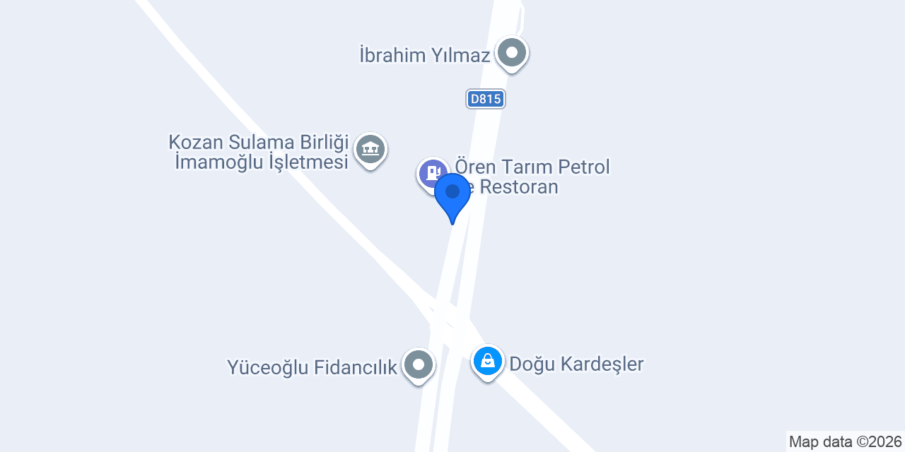 İSA TARIM ÜRÜNLERİ konumu