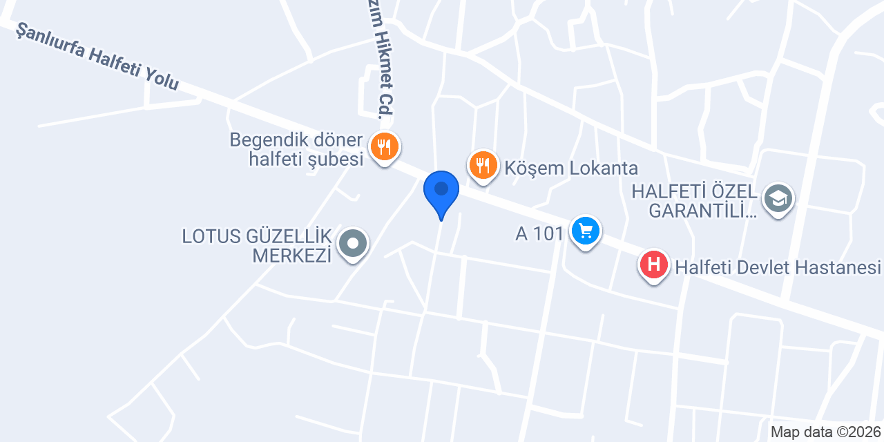 Halfeti Elit Çiçekçilik & Çikolata konumu