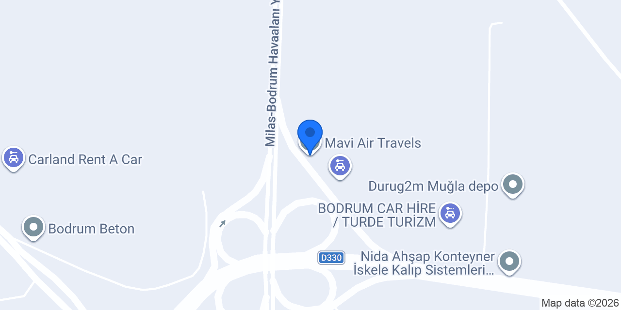 Mavi Air Travels konumu