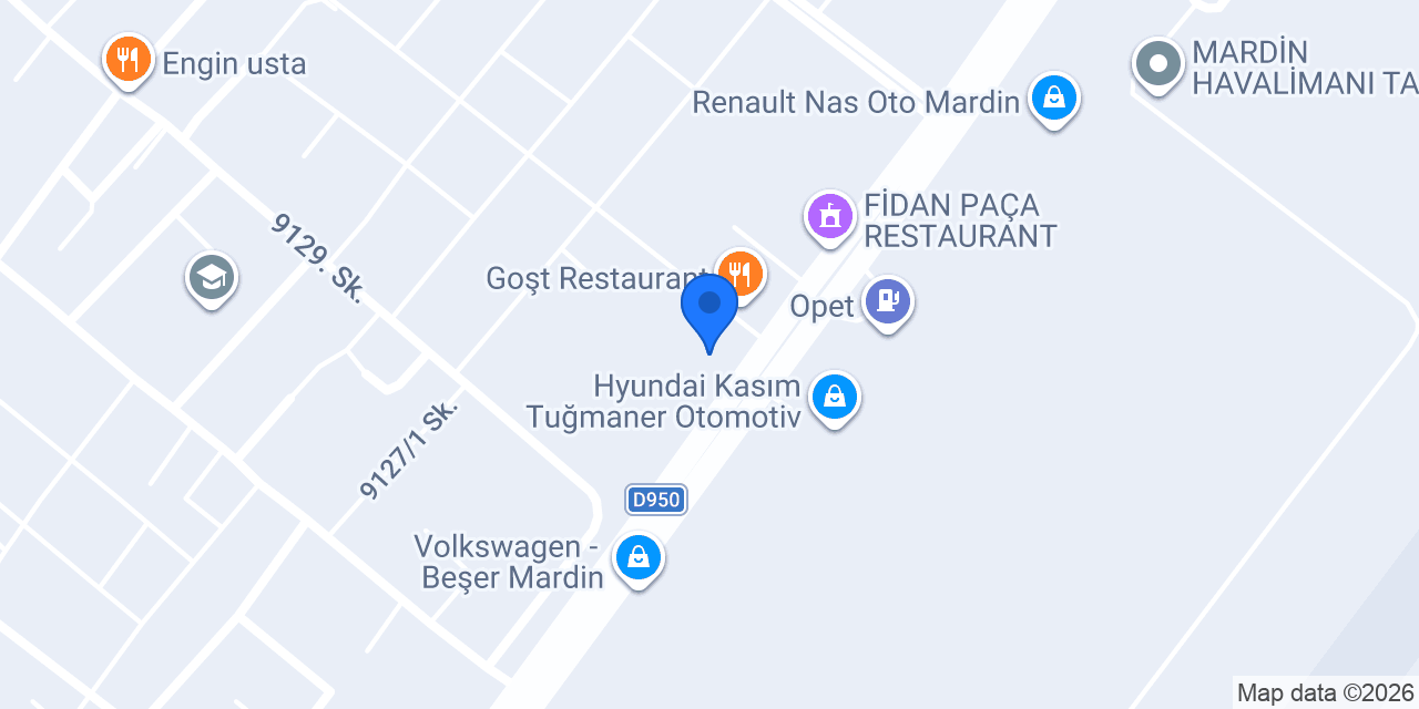 Tepe Outlet Center konumu