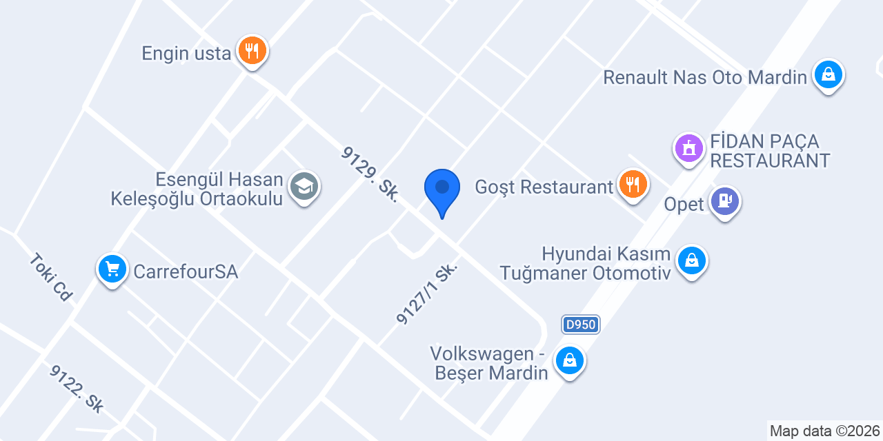 Urtekin Eczanesi konumu