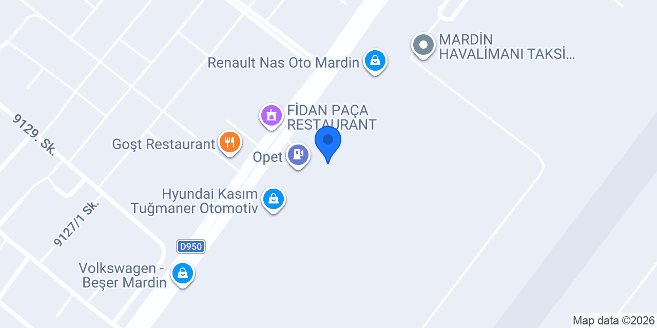 Budget Mardin konumu