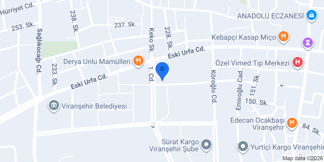 Viranşehir Aydın Emlak konumu
