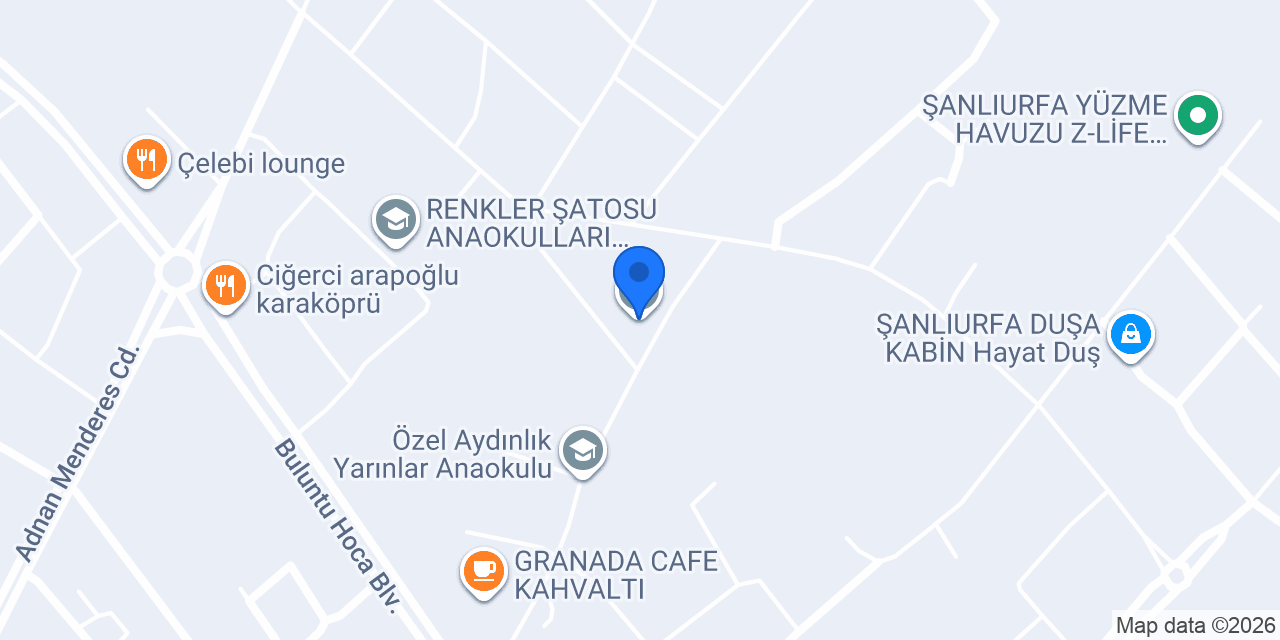 Şanlıurfa Simya Koleji konumu