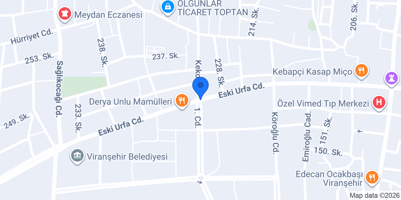 ENSAR Erkek Kuaförü konumu