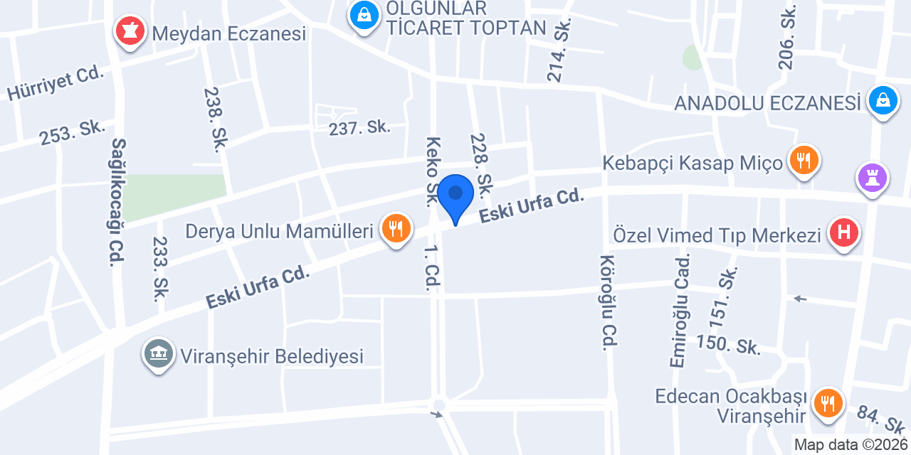 Cep Center konumu