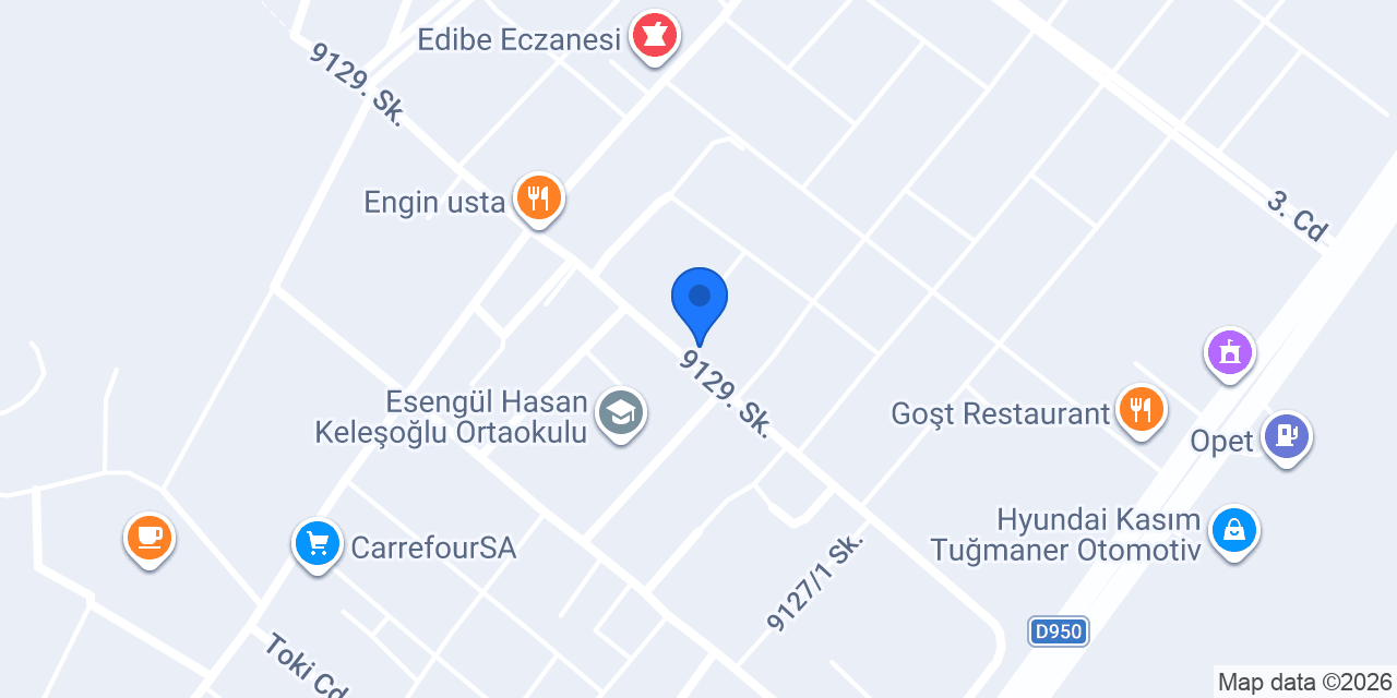 Ev yemekleri Artuklu konumu