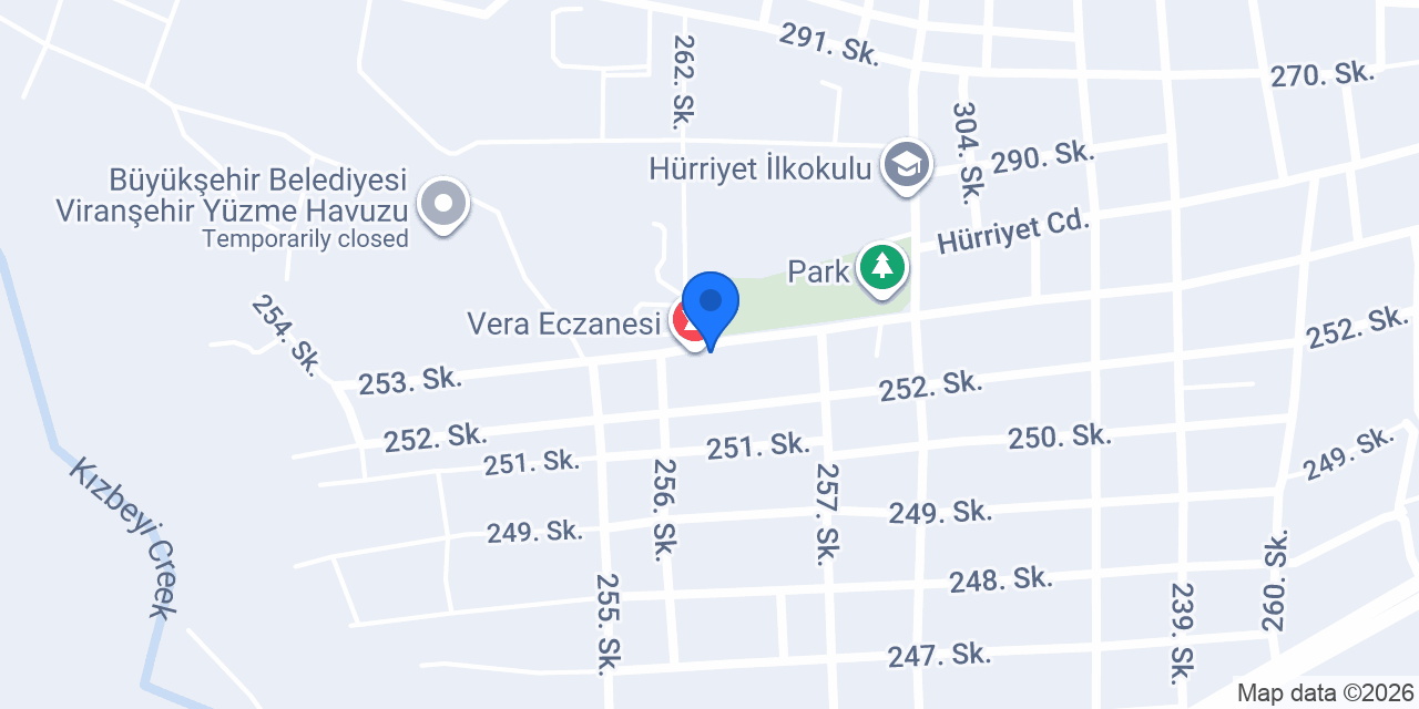 mavi eczanesi konumu