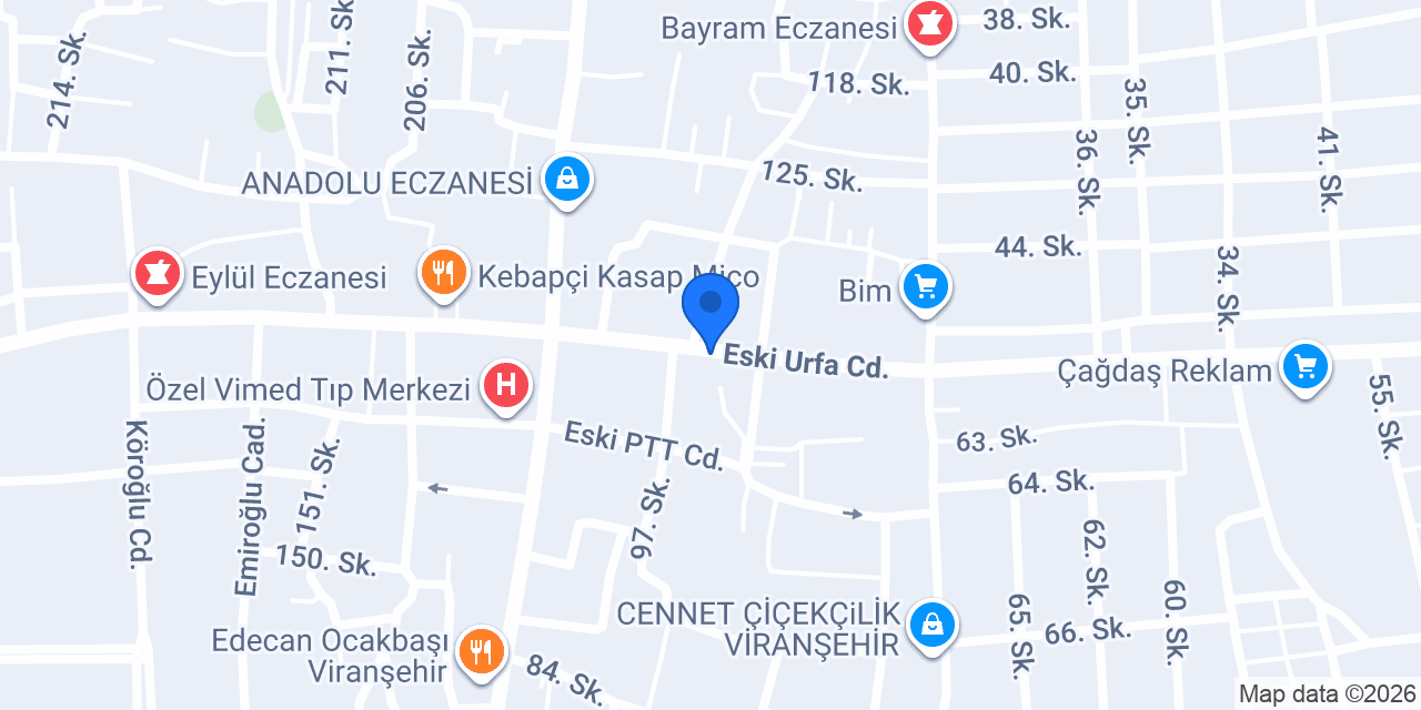 Sakarya İlkokulu konumu