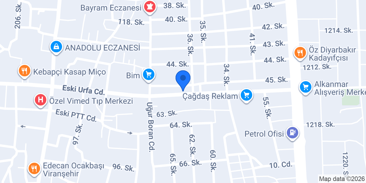 Şen Veteriner Kliniği konumu