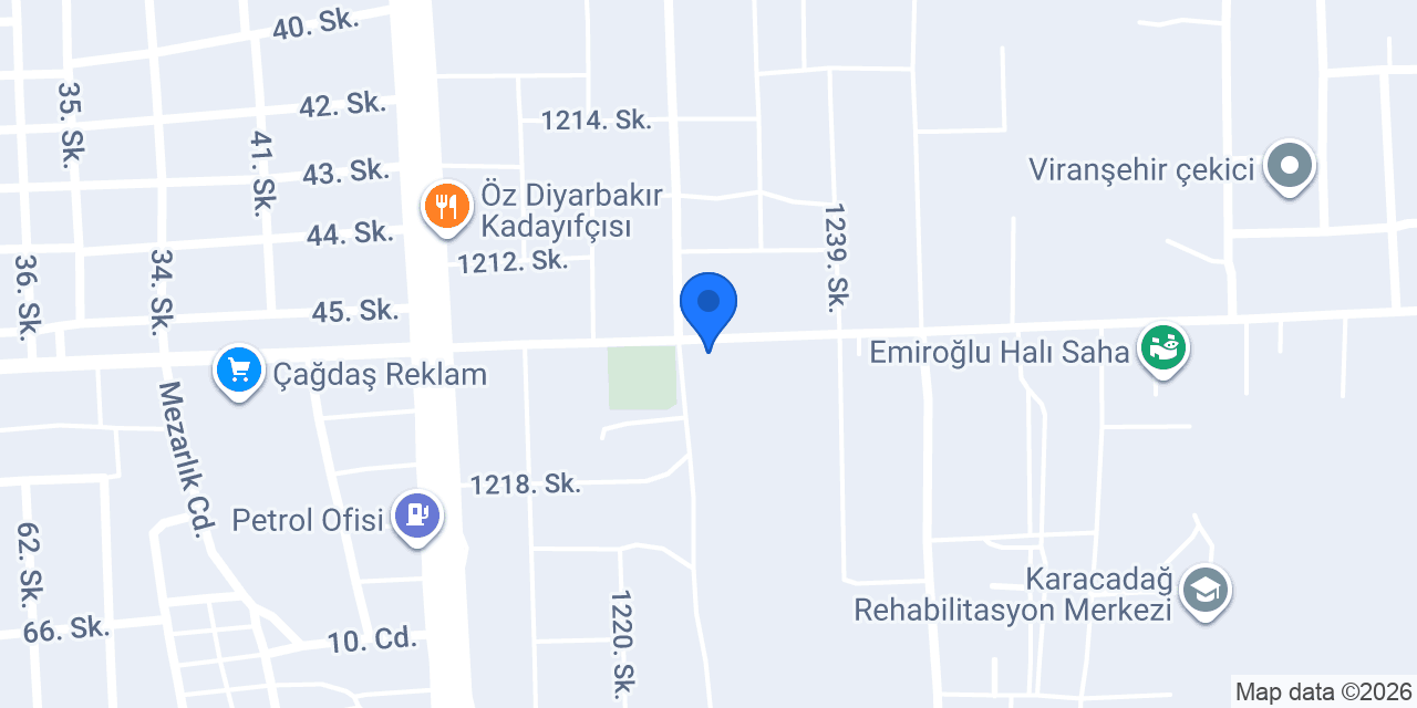 Elit Halı Yıkama Fabrikası konumu