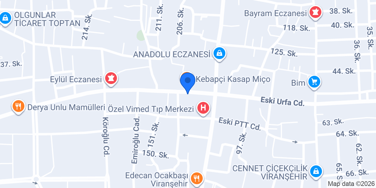 Fırat Eczanesi konumu