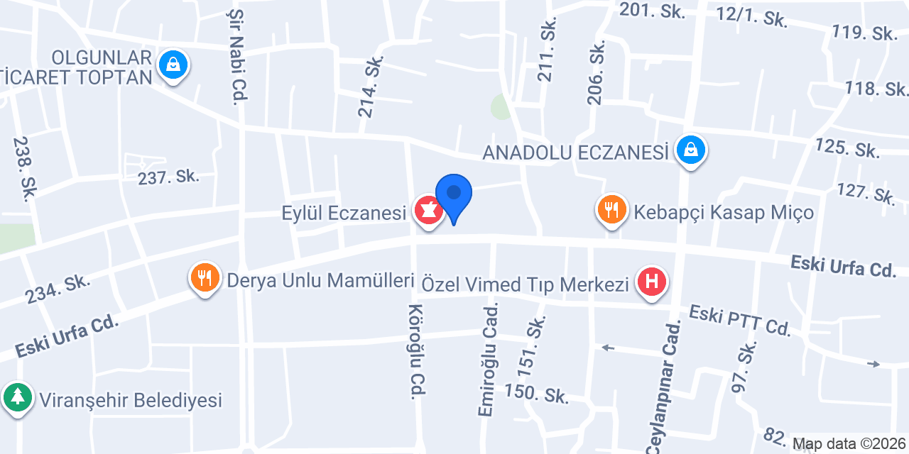 Sefa Veteriner Kliniği konumu