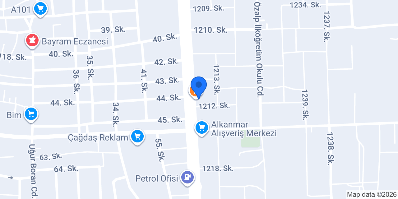 Örnek Viranşehir Sofrası konumu