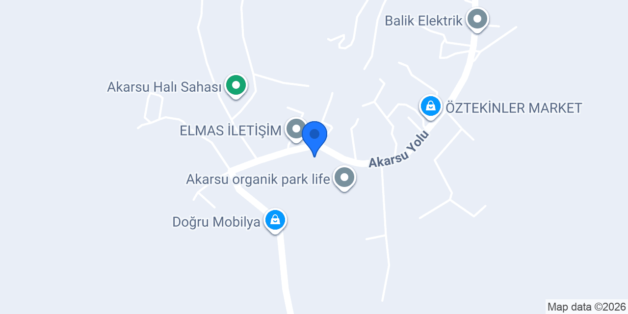 Ptt-akarsu Acentesi konumu